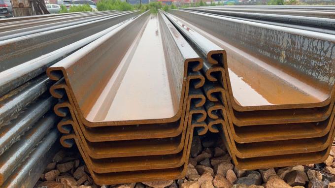  Кучи стального листа типа 2 Sy295/Sy390 кучи листа ASTM A328 Q345b стальные горячекатаные