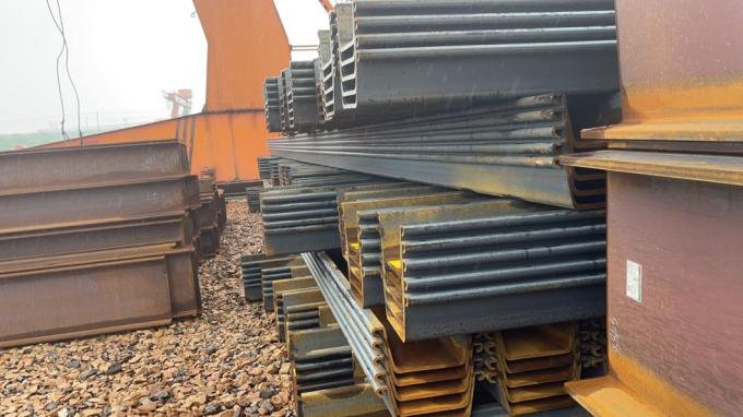 Кучи стального листа типа 2 Sy295/Sy390 кучи листа ASTM A328 Q345b стальные горячекатаные