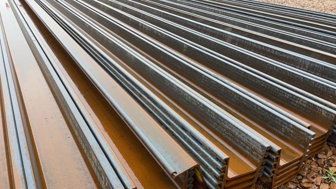 Кучи стального листа типа 2 Sy295/Sy390 кучи листа ASTM A328 Q345b стальные горячекатаные